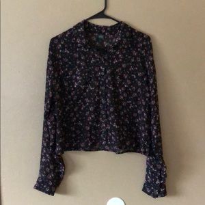 Crop top blouse